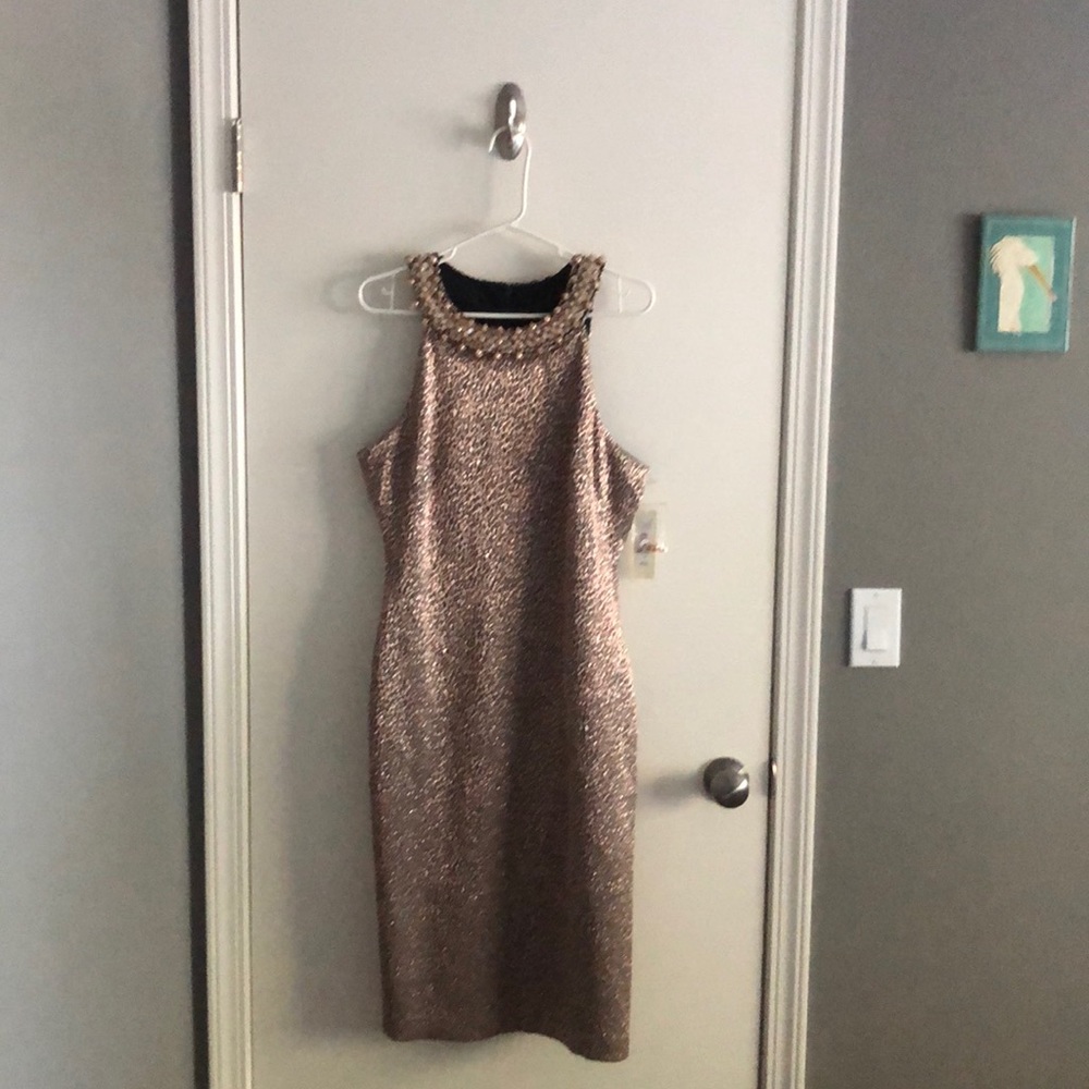 Badgley Mischka size 14 brand new cocktail dress